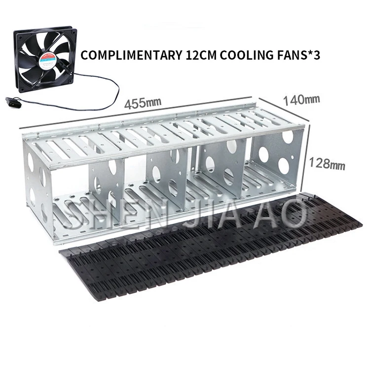 3.5-inch Hard Drive Cage, 16-compartment Shock-proof Expansion rack, Multi-bay m