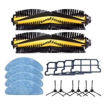 

Top Sale Vacuum Cleaner Accessory Kit Roller Main Side Brush Cloth Mop Filter Hepa for Ilife V7 V7S Pro