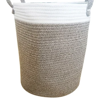 

Nordic Cotton Rope Gift Basket Clothing Storage Basket Toy Sundries Storage Basket Bedroom Collapsible Storage Bag Large Laundry