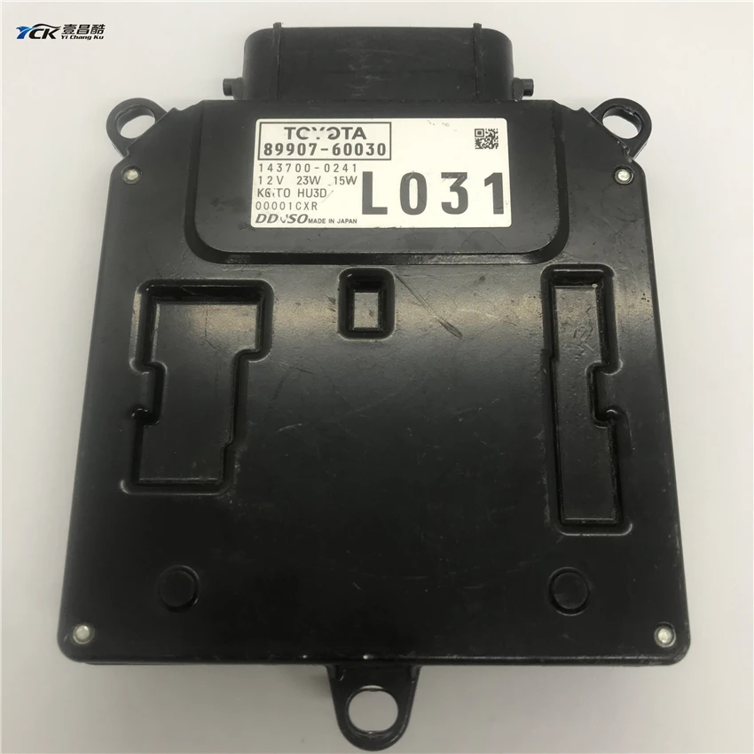 1X YCK L031 89907-60030 143700-0241 головной светильник компьютер Управление светодиодный модуль используется 8990760030 1437000241