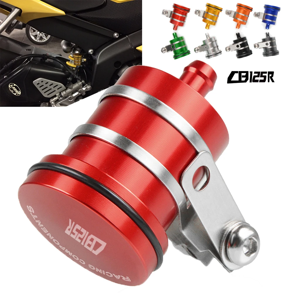 Cnc Motorcycle Brake Fluid Reservoir Clutch Tank Cylinder Master Oil