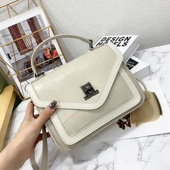 

2020 Bags 100% Genuine Leather Office Lady Briefcase Bag Fashion Women Tote Handbag Classic Black Luxury Crossbody Shoulder Bags