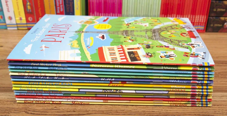 Английская детская сцена, наклейка, книга для ребенка, английский язык, обучение, сцена, паста, картинка, игра, паста, игрушка-картина