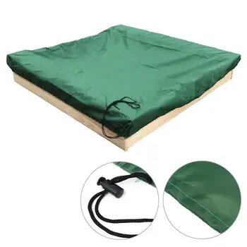 

UV Protection 95% Square Waterproof Oxford Cloth Dust Cover Canopy Drawstring Sandbox Sandpit Dustproof Cover