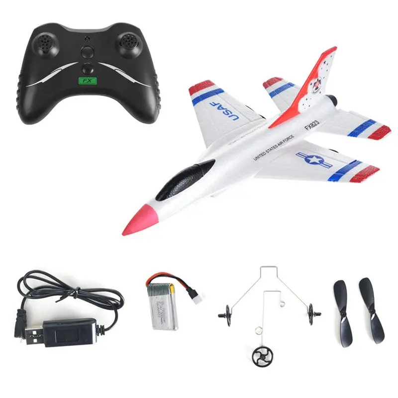 FX-823 2.4G 2CH RC Airplane Glider Remote Control Plane Outdoor Aircraft Gifts 
