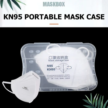 

Dustproof Mask Case Disposable Face Masks Container Disposable Mask Storage Box Storage Organizer Household Supplies
