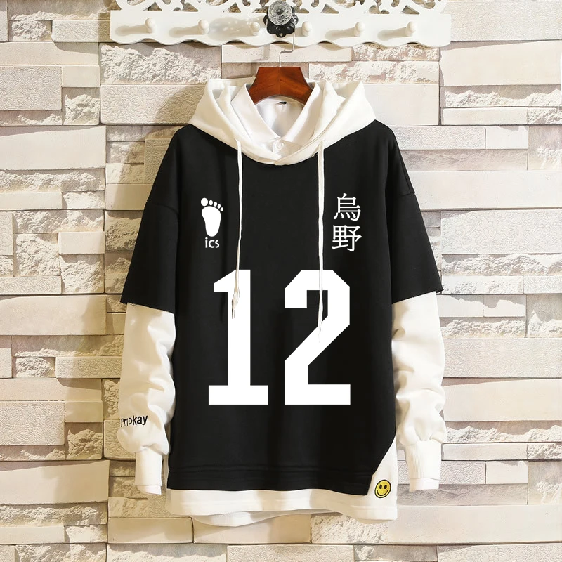 Haikyuu Cosplay Hoodies Karasuno Volleyball Club Costume Sweatshirt Adult Unisex Hooded Sweater Spring and Autumn0 (13)