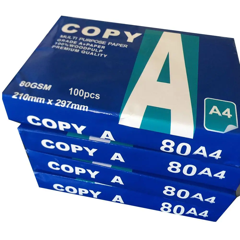 Multipurpose Paper 100Pcs Multifunction Crafts Arts Printer A4 Copy Paper Office School Supplies