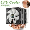 6 Heat Pipes CPU Cooler Dual-side Fan Cooler Quiet Cooling Fan Heatsink Radiator for LGA 1150/1151/1155/1156/1366/775 for AMD ► Photo 1/6