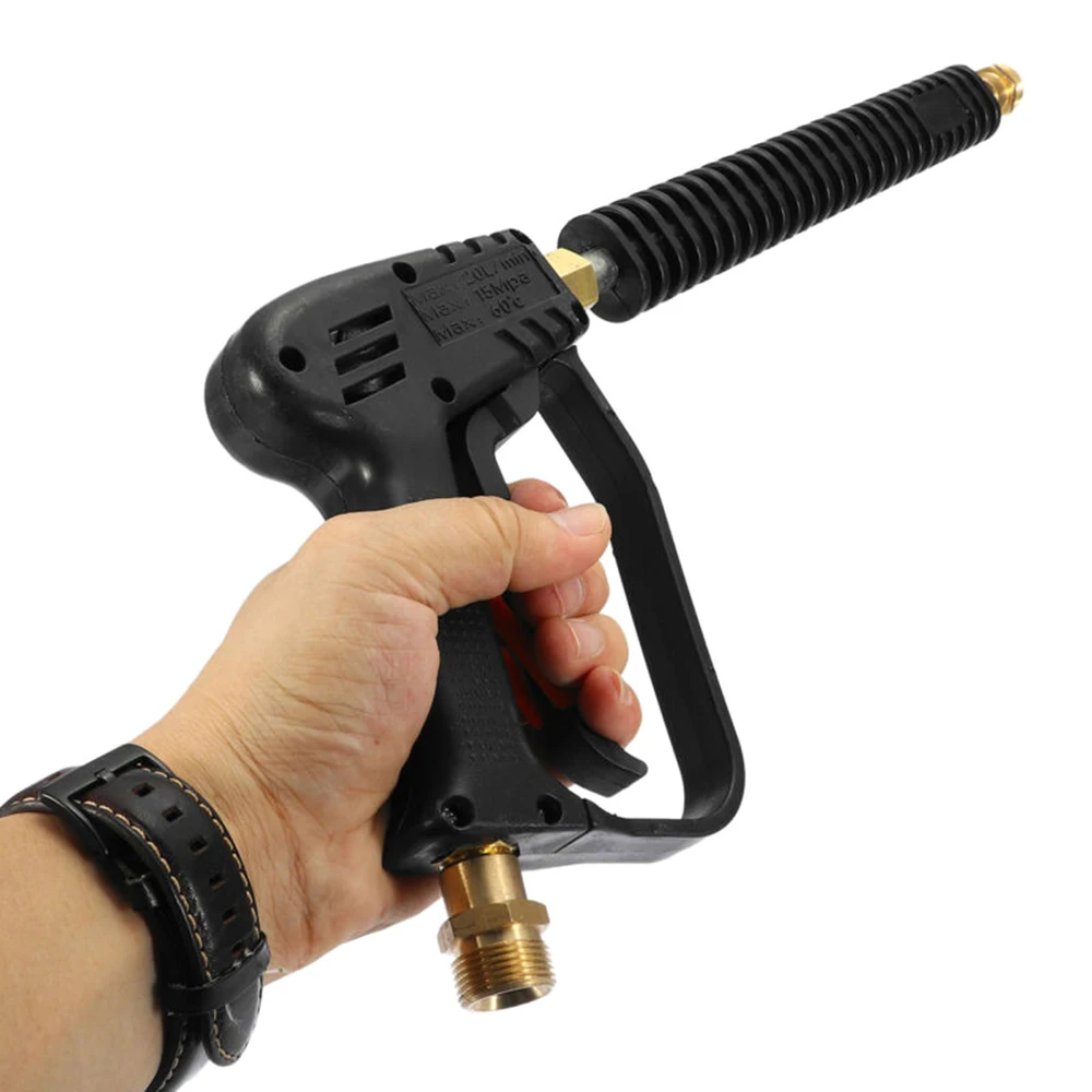 High Pressure 3000PSI Washing Spray Extension Wand Lance & 10M Water Washer Hose & 5 Spray Nozzle Tip