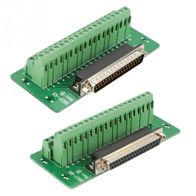 

DB37 DIN Rail Mount Interface Module Male Female Connector Board