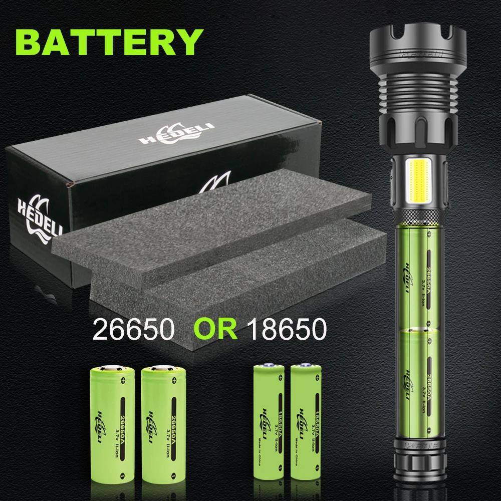 400000 LM COB XHP90.3 мощный светодиодный фонарик USB аккумуляторная 18650 26650 XHP90 XHP70 XHP50
