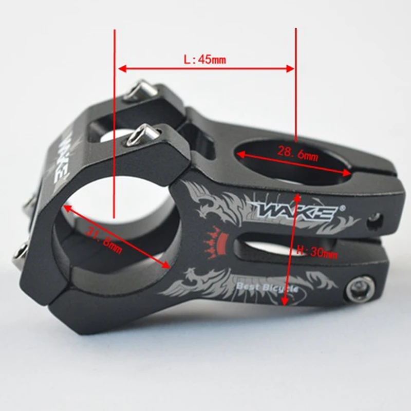 Велосипедный руль ABUO-Wake Mtb, алюминиевый сплав, 31,8 мм, руль для горной дороги, стержень для горного велосипеда, велосипедный зажим