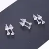 100 Set Hypoallergenic Simple Plastic Earrings Clear Ear Pins Needle and Resin Earring Backs DIY Ear Accessories 5