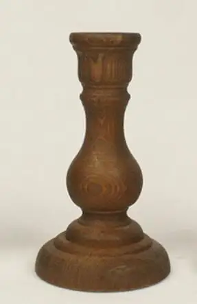 13cm Деревянный подсвечник ретро подсвечников - Цвет: 13cm