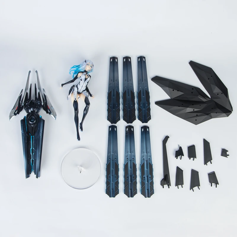 Новое поступление качественное издание BEATLESS Lacia(черный MONOLITH) 1/8 ПВХ фигурка Future Warrior модель для девочек - Цвет: too big no box