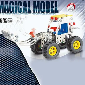 

816497 3D Assembling Blocks Building Block DIY Toy Puzzle Blocks for Kids Boys 139pcs