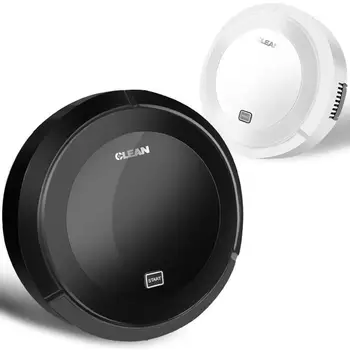 

Robot Vacuum Cleaner With Strong Suction And Remote Control Super Quiet Design Ultra-Slim Body Touch Switch Lcd Display