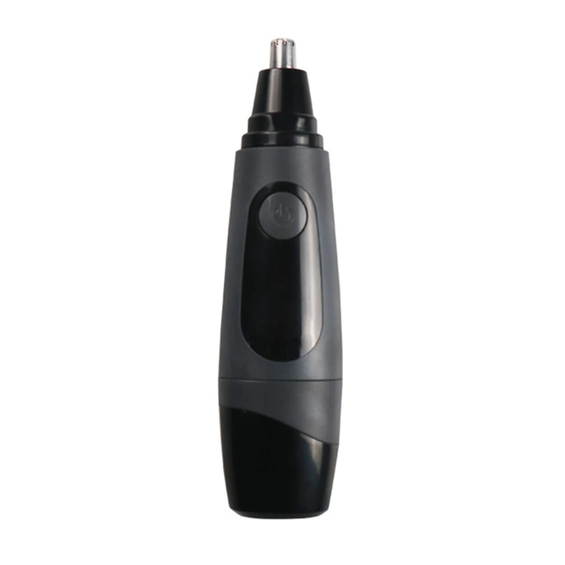 Professional Waterproof Nose Hair Trimmer, Men's Shaving Nose with LED Lights, Black