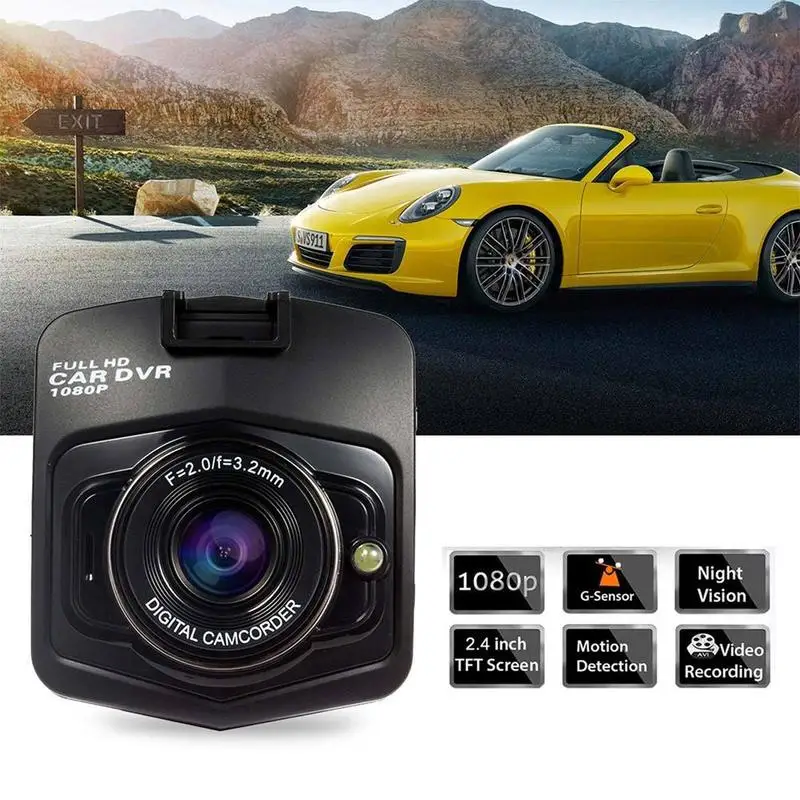 Podofo A1 Мини Автомобильный видеорегистратор Камера Dashcam Full HD 1080P видео регистратор g-сенсор ночного видения видеорегистратор