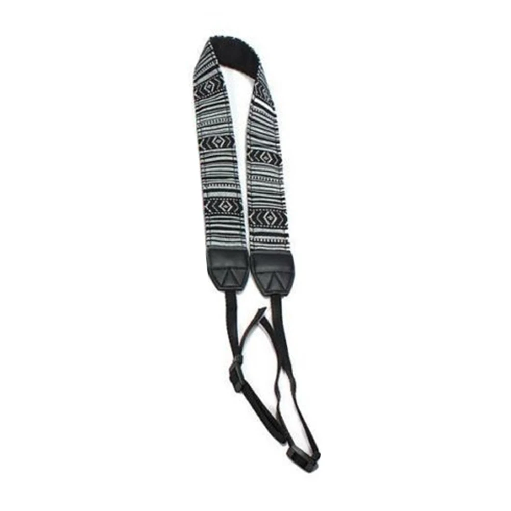 Camera Strap Новая камера s ремень хлопок кожа камера плечо шеи Винтаж ремень для sony для Nikon для Canon для Olympus DSLR камеры - Цвет: Camera Strap