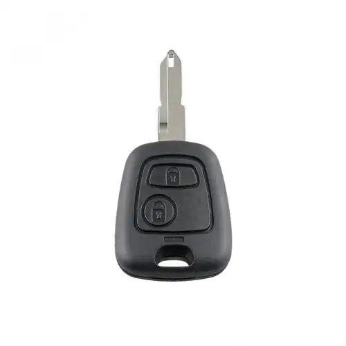 2 Buttons Car Remote Key Shell Car Key Case key replacement with 206 Blade and 2 Micro Switches Fit for Peugeot 106 206 306 406 - Image 5