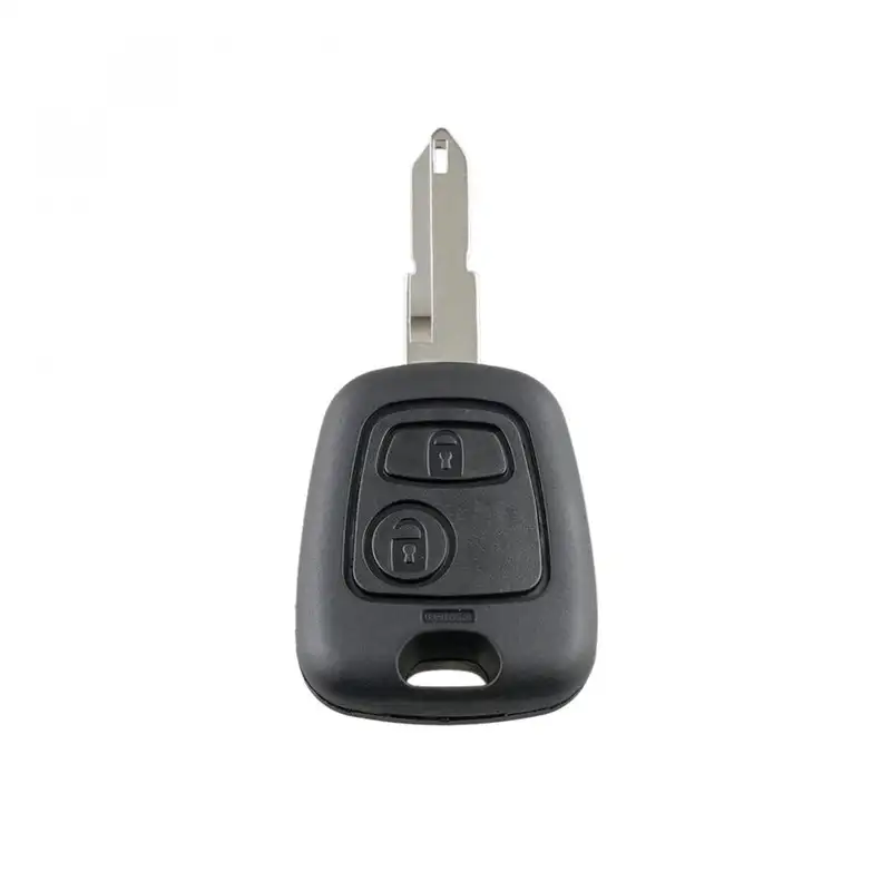 2 Buttons Car Remote Key Shell Car Key Case key replacement with 206 Blade and 2 Micro Switches Fit for Peugeot 106 206 306 406 - Image 5