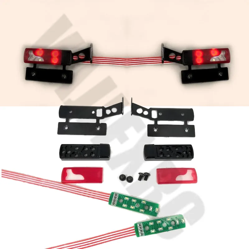 Metal Steering Taillight Suitable for 1/14 Tamiya Remote Control Truck Scania R620 R470 MAN TGX FH12 1851 3363 56352 | Игрушки и хобби