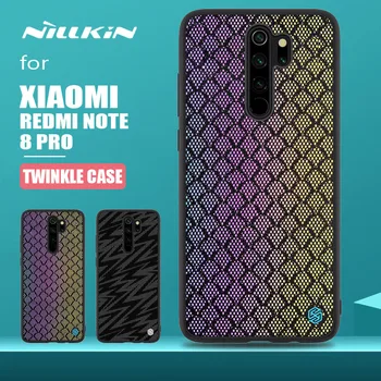 

for Xiaomi Redmi Note 8 Pro Case Nillkin Twinkle Glossy Silicone Soft Edge Phone Case for Xiaomi Redmi Note 8 Pro Back Cover