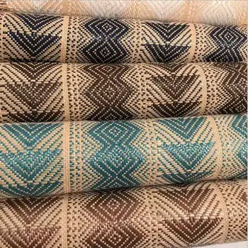 

PP woven fabric geometric jacquard color woven fabric environmental protection woven shoe material case bag wallpaper cloth