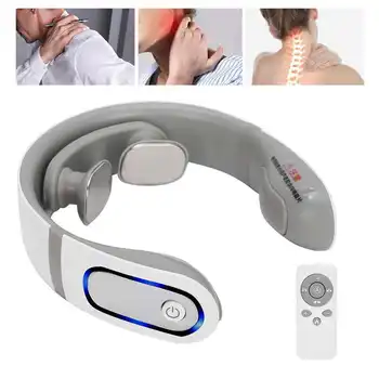 

Electric Neck Massager Constant Temperature Hot Compress Electric Pulse Neck Massager Cervical Vertebra Massager