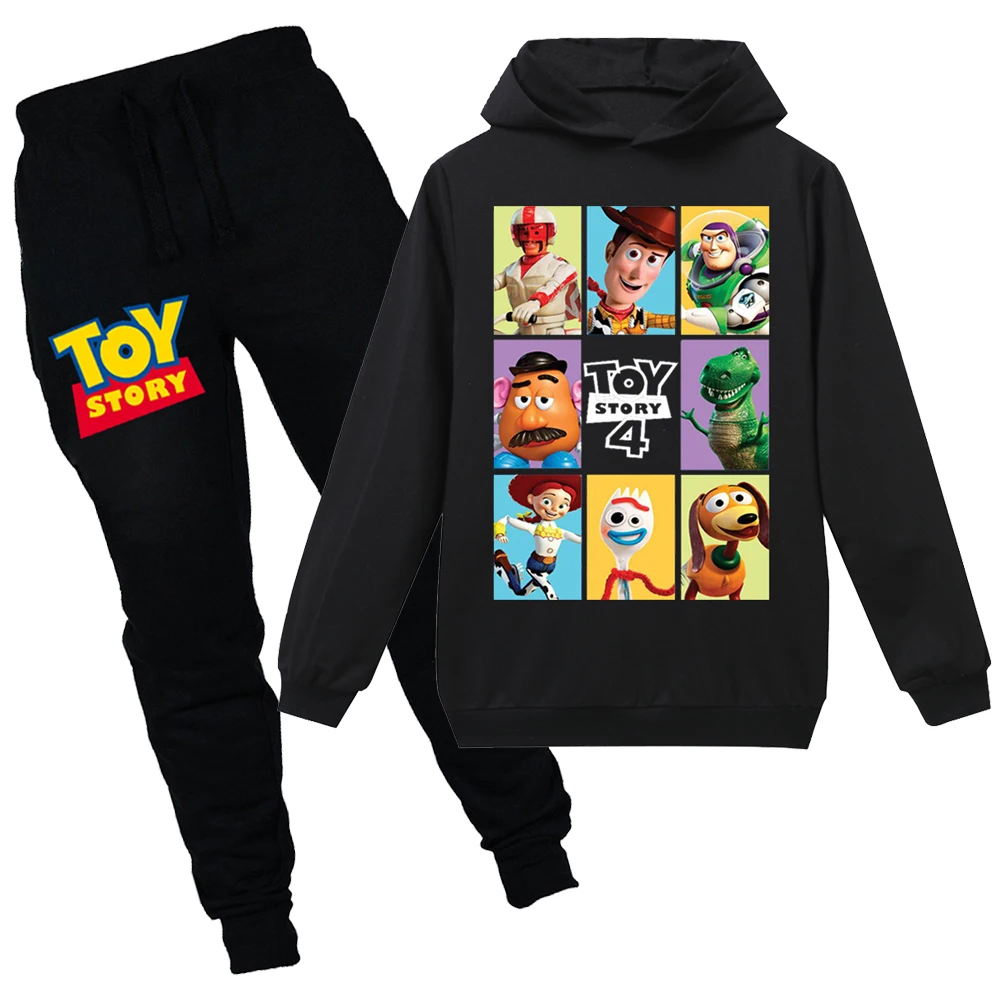 Toy Story 4 PoK Emom/костюм; коллекция года; Весенний комплект одежды; Спортивный костюм для мальчиков; изысканные наряды для девочек; Детский костюм - Цвет: PH1143