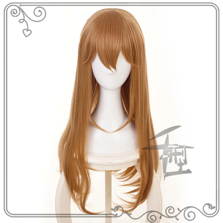 Cells at Work Hataraku Saibou Platelet Long Straight Brown Cosplay Wig + Wig Cap (no cap)