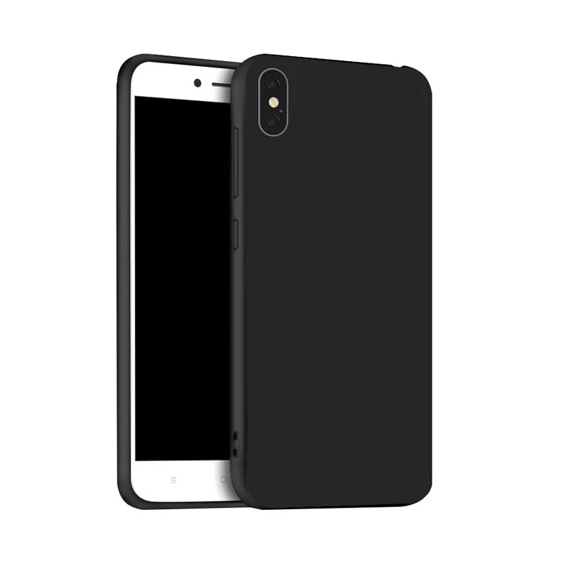 Hitam Telepon untuk Xiaomi Mi Redmi 6 PRO A2 Lite Note 7 K20 9T 7A 8 8T K30 Ponsel Housing Bag Cover Shell