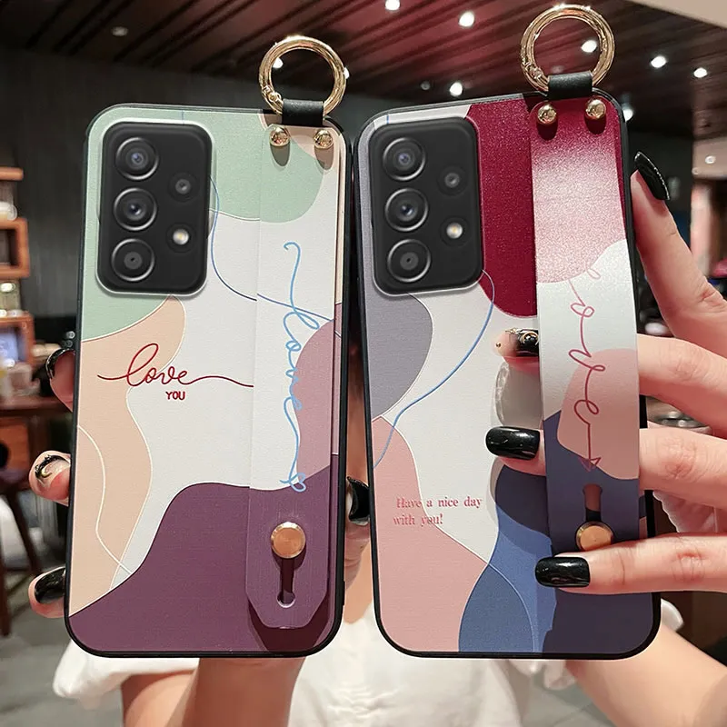 SoCouple Stylish Wrist Strap Phone Holder Case for Huawei and Honor Smartphones