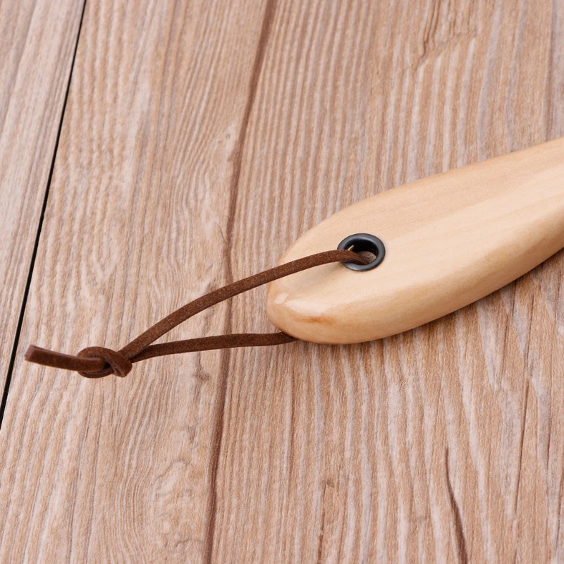 Genuine Horsehair Brush for Boot Shoe Shine Cleaner Polish