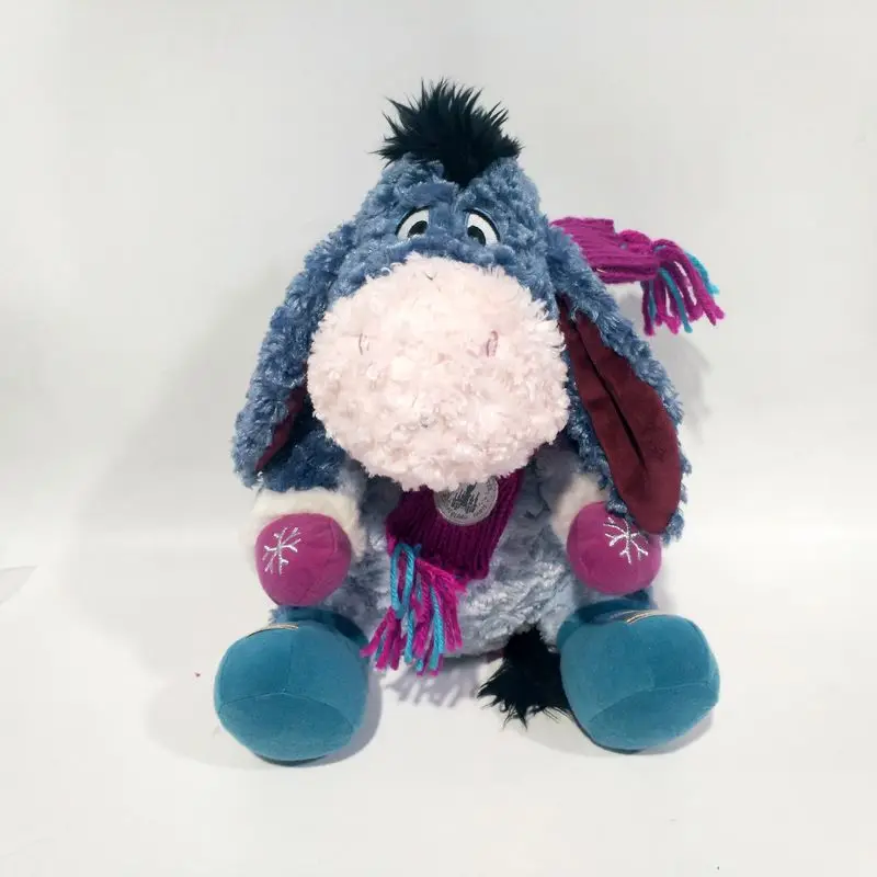 1 шт./лот eeyore 30 см издание Ослик подарок детские игрушки - Цвет: Синий