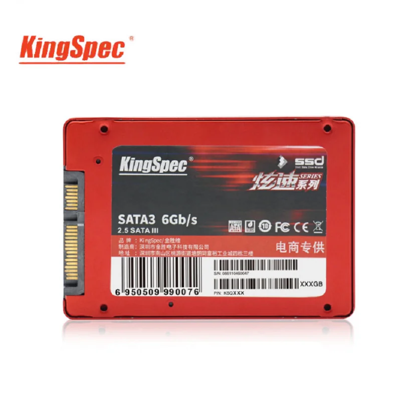 KingSpec HDD 2," SSD SATA 3 SSD 120 ГБ 240 ГБ 480 ГБ 960 ГБ SATAIII жесткий диск Disco внутренний диск для ноутбука, планшета, рабочего стола