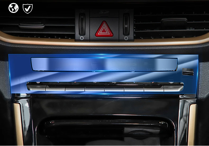 Lsrtw2017 ТПУ Автомобильный интерьер центральный механизм управления защитная пленка против царапин для Kia K3 Cerato