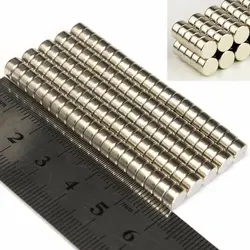 100PCS  6x3mm Puissant Aimant Rond Terres Rares Nodyme Magnet