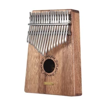 LingTing LT-K17S/LT-K17SEQ 17-key Kalimba большого пальца фортепиано Mbira Sanza Swartizia Spp твердой древесины музыкальный подарок