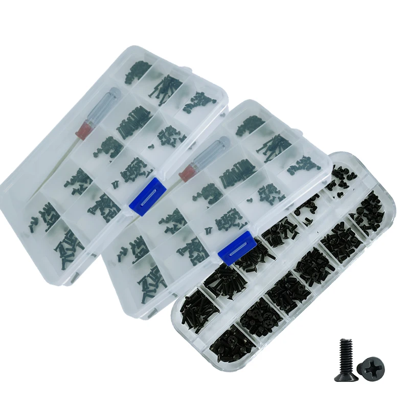 

M2.5 M3 M2 Laptop Screwdriver Set Micro Computer Case Assemble Repair Screws Kit Mini Digital Mechanical Electric Screw Set