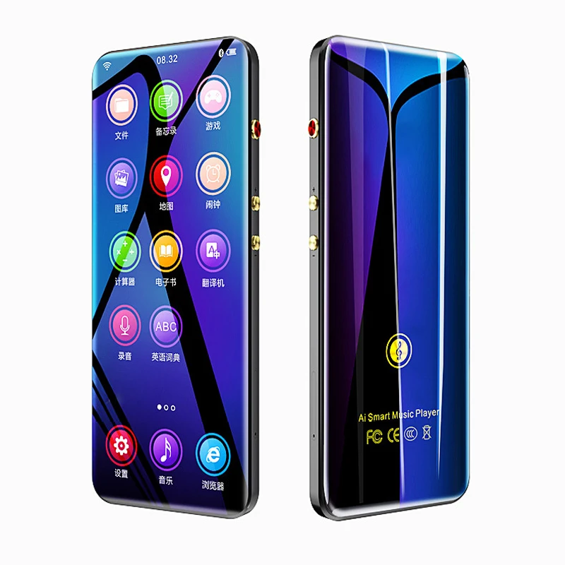 Wifi bluetooth Сенсорный экран MP3-плеер может получить в интернет музыкальный плеер с fm-радио видео плеер электронная книга Встроенный динамик 5