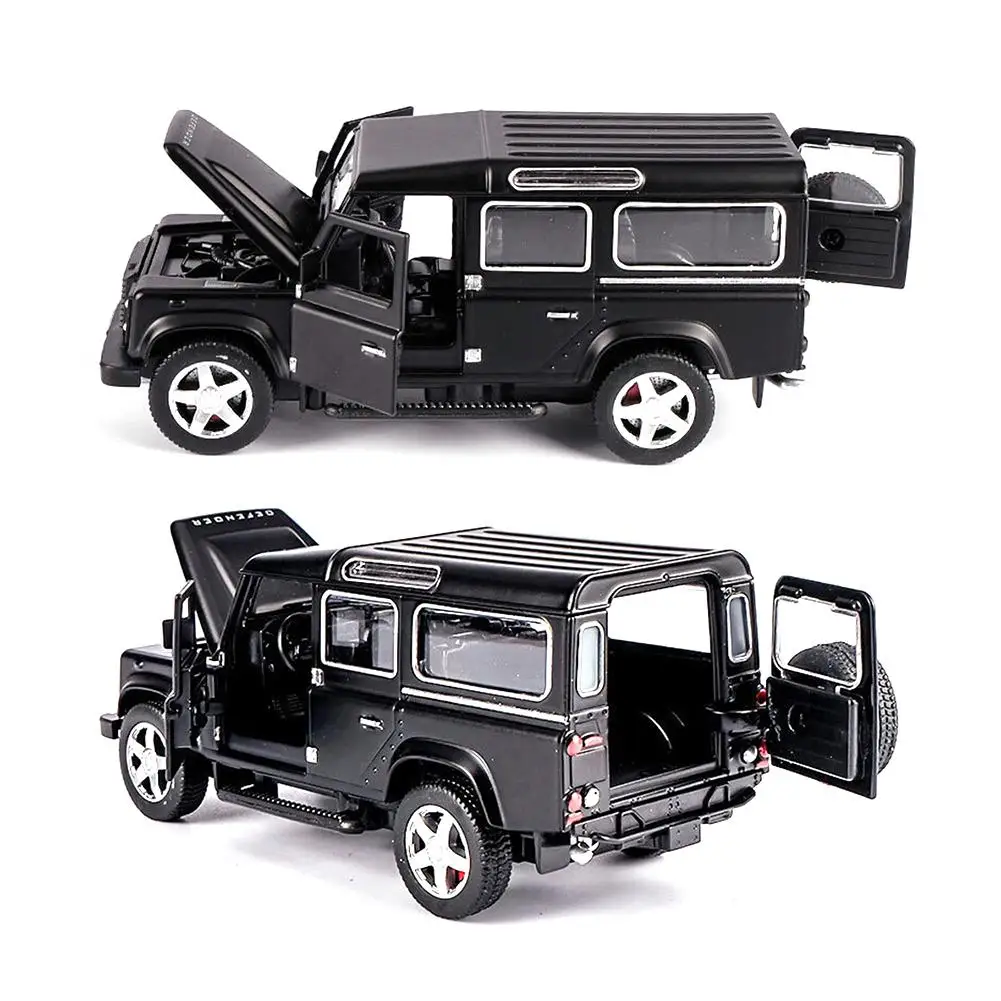 Детские игрушки 1/32 детская модель игрушечный автомобиль для Land Rover Defender сплав модель автомобиля Acousto-optic автомобиль игрушка