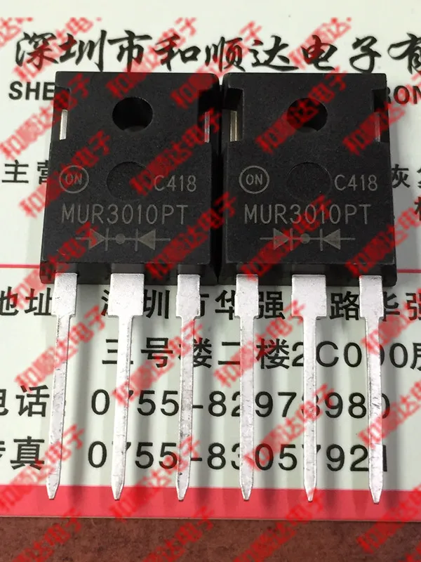 2 шт./MUR3010PT 1000V 30A