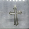 Solid  Pure Titanium Cross Star Chain Necklace Pendant 1