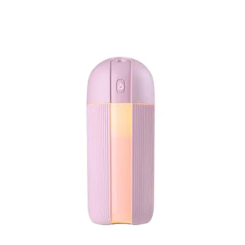 

280ML USB Air Humidifier Portable Ultrasonic Essential Aroma Oil Diffuser Air Purifier Soft Light Mist Maker For Car Home Office