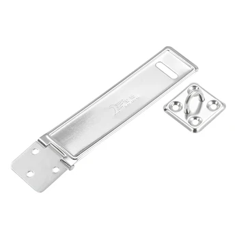 

uxcell Padlock Hasp Door Clasp Hasp Latch Security Safety Bolt Lock Stainless Steel 8pcs