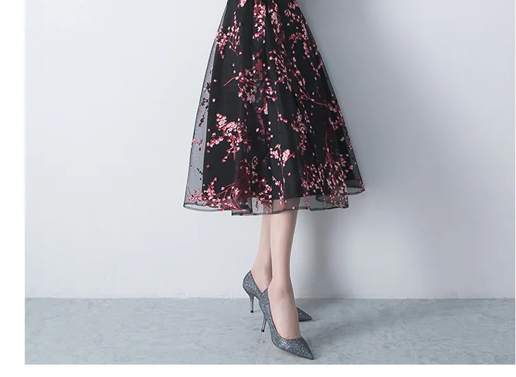 Banquet Evening Dress New Style Summer Party Annual General Meeting Party Elegant Debutante Dress Slim Fit Mid-length