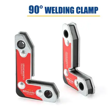 

Magnetic Holder Corner Welding Magnets Internal And External Right Angle Fixator 30 60 90 Angles Magnetic Clamp WM7-S
